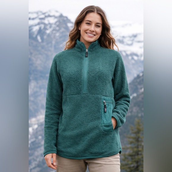 Patagonia Jackets & Blazers - Patagonia Better Sweater 1/4- quarter zip Fleece Pullover Teal Women’s XL